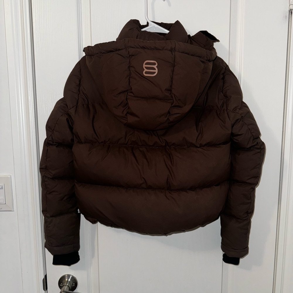The Super Puff Shorty Rich Mocha Brown